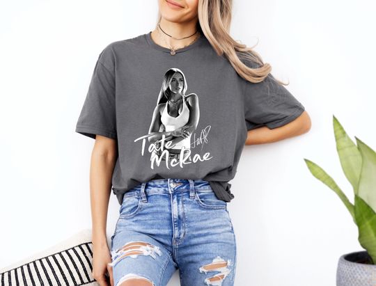 Discover Tate McRae Shirt, Concert Tour 2025 Shirt, Miss Possessive Tour 2025 Shirt, Concert Retro T-Shirt,Music Fan Gift Shirt