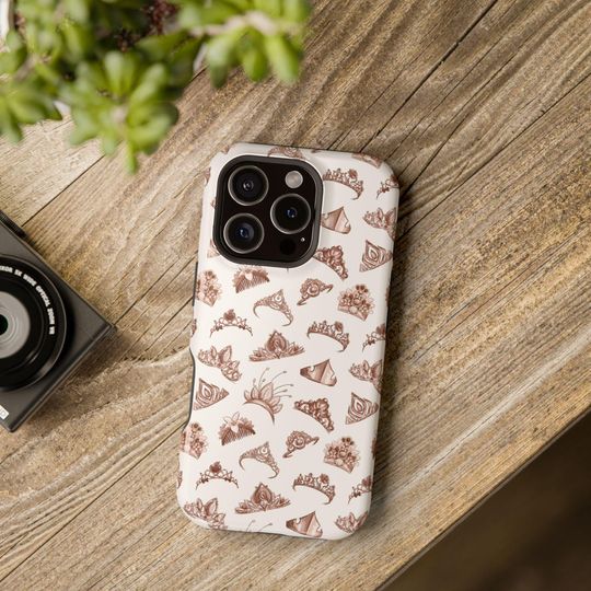 Rose Gold Crown Phone Case, Disney Iphone Case, Disney Phone Case