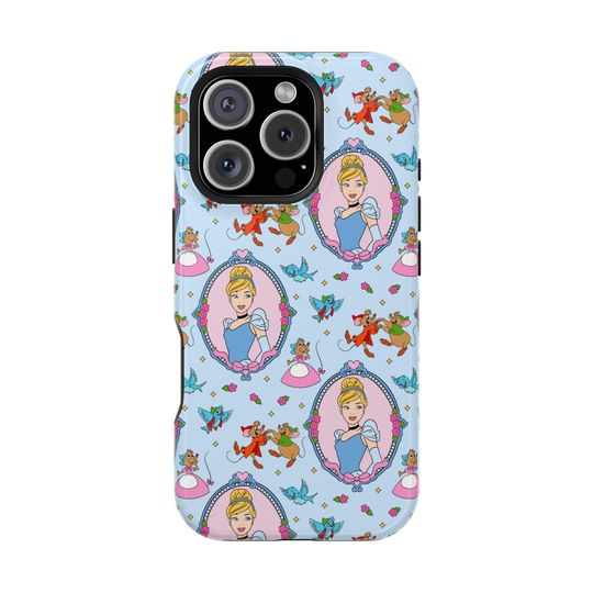 Discover Cinde-themed Impact-Resistant Phone Cases, Cute Phone Cover, Princess Gifts, Disney Phone Accessory, Kids Phone Case