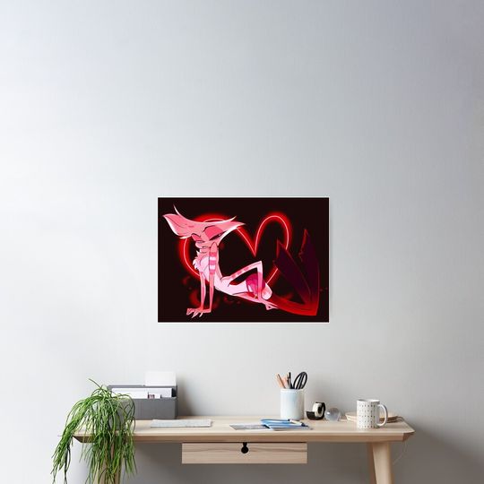 Discover addict w/ heart Poster