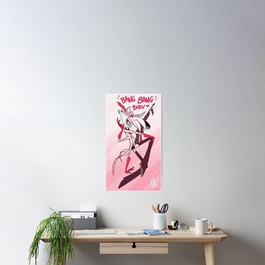 Hazbin Hotel Poster Wall Print for Bedroom or Living Room