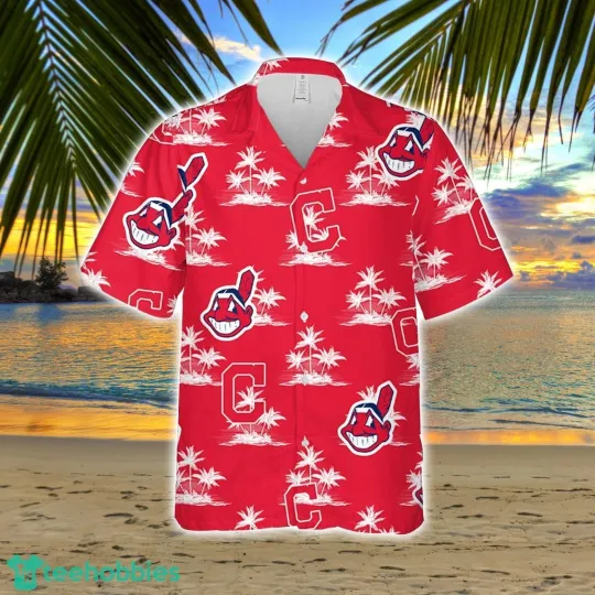 Discover Cleveland Baseball Team Indianss Hawaiian Button Down Shirt
