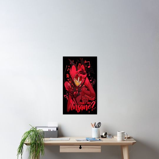 Discover Insane - Alastor the Radio Demon Poster