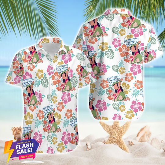 Hawaiian Punch Hawaiian Shirt, Ohana Means Family, Hawaiian Punch Meme Shirt, Funny Vacation Shirt, Family Hawaiian Shirt, Summer Vacation