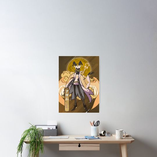 Discover Adam Rock Star- Hazbin Hotel Poster