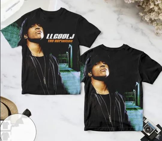 Discover LL Cool J The Definition Album Cover 3D T-Shirt