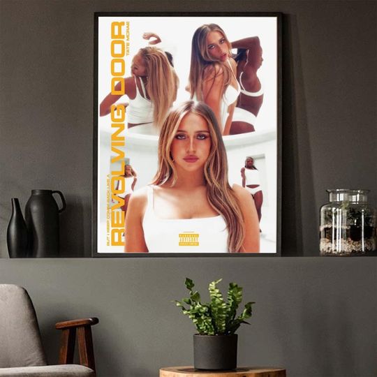 Discover Tate McRae - Revolving Door Graphic Poster Poster
