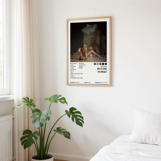 Discover So Close To What Album Cover Poster, Minimal Poster, Music Poster, Album Art, Wall Decor