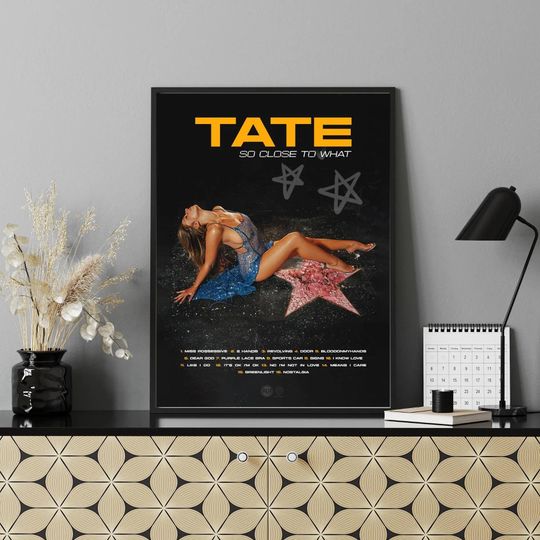 Discover Tate McRae - So Close to What Album Poster: Gicle Print Wall Art