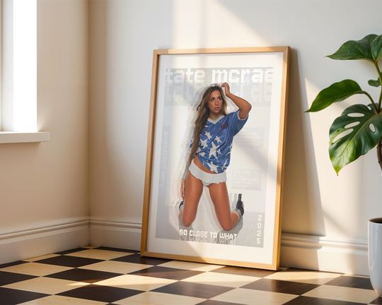 Discover Tate McRae, So Close to What Poster | Retro, Y2K Vintage, Pop Star, Trendy, Collage, Wall Print Art, Dorm Room, Apartment, Decor, Gift