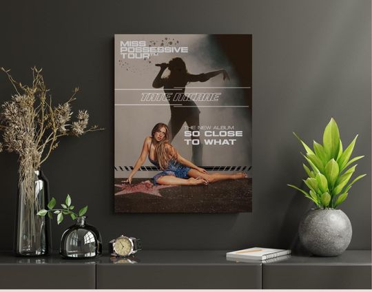 Discover Tate McRae Poster Print: So Close to What, Miss Possessive Tour (Digital Download)