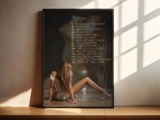 Discover Tate McRae 'So Close To What' upcoming album Poster