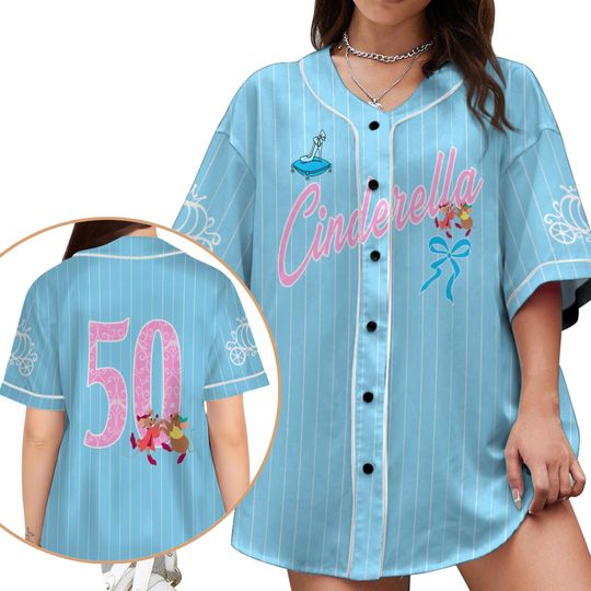 Discover Disney Princess Coquette Bow Cinde Gus Jaq Mouse Baseball Jersey, Disney Cinde Princess Shirt, Disneyland Family Matching Trip