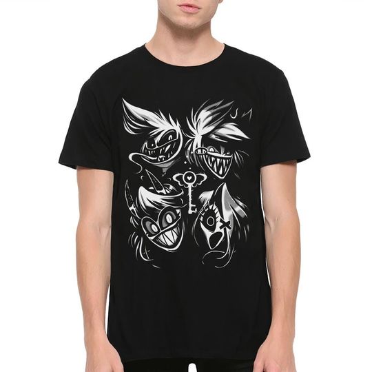 Discover Hazbin Hotel Heroes T Shirt Unisex Streetwear Outfit
