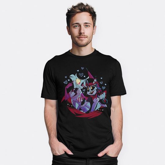 Discover Hazbin Hotel Husk and Angel Dust T-Shirt