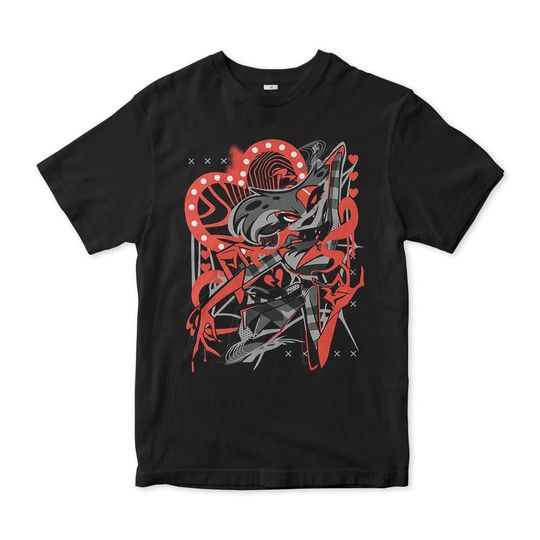 Hazbin Hotel Angel Dust T Shirt Unisex Casual Wear