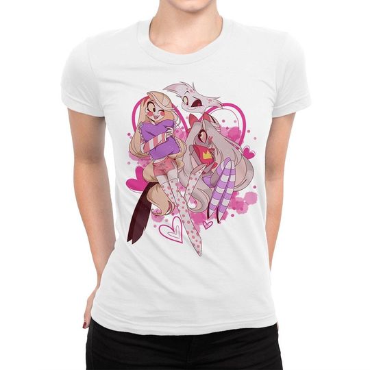 Discover Girls Hazbin Hotel T Shirt Casual Tee for Men Women