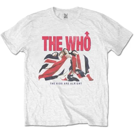 The Who Kids Are Alright Vintage Unisex T-Shirt White