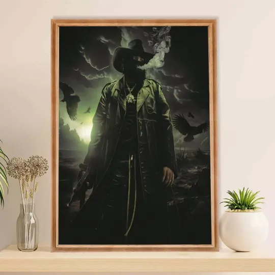 Discover Yeat x Spxdes GFX Poster - Hip-Hop Music Wall Art - Vertical Premium Matte Poster