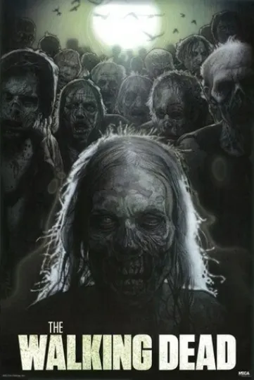 Discover The Walking D Poster, Scary RARE Hot New, Premium Matte Vertical Poster