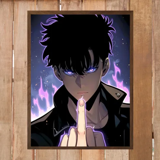 Discover Anime Poster 18x24 – Cool Japanese Anime Wall Art for Bedroom, Man Cave, Gaming