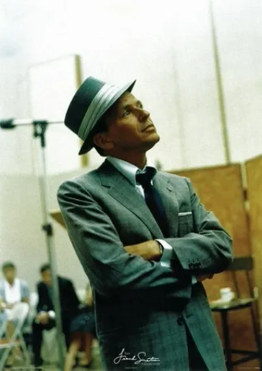 Frank Sinatra Poster, Vertical Matte Poster, Rare Hot New