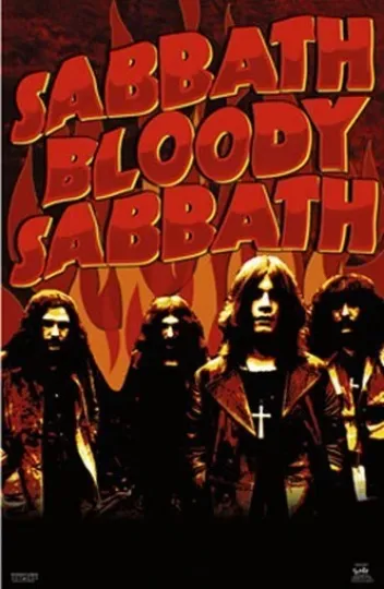 Discover Black Sabbath Bloody Poster Vertical Premium Matte