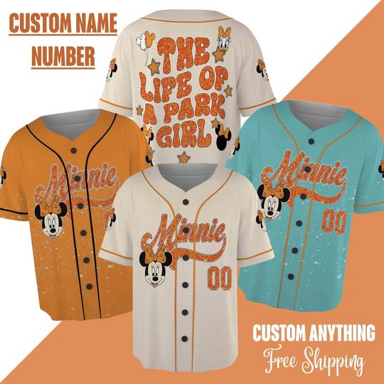 Discover Custom Minnie Mouse Disney The Life Of A Girl Life Cyan, Personalize Showgirl Shirt, Park Girl Shirt, Vacation Shirt, Gift for Disney Fans