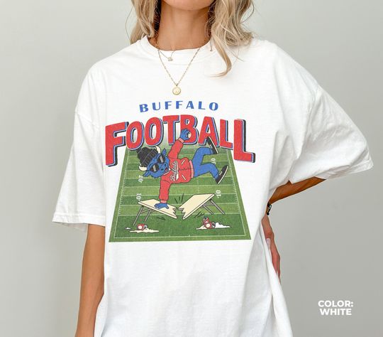 Discover Vintage Buffalo Football Shirt, Football Shirt, Game Day Tee