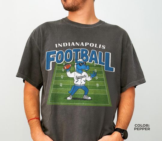 Discover Vintage Indianapolis Football Shirt, Football Shirt, Game Day Tee