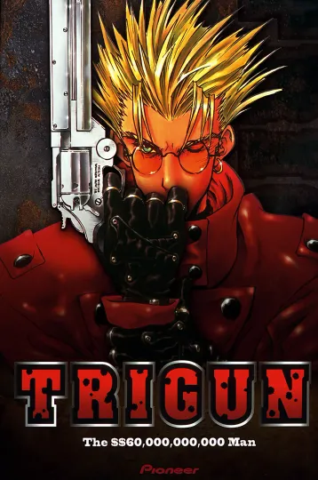 Trigun Maximum Vash Anime Premium Vertical Poster