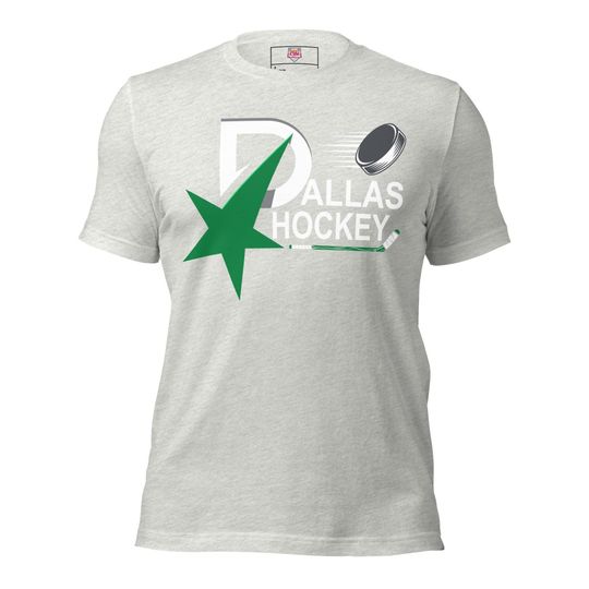 Discover Dallas Hockey T-Shirt Vintage Fan Gift Big D Sports Apparel