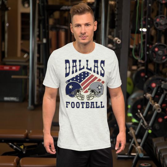 Discover Dallas Football T-Shirt Vintage Retro Football Fan Gift DAL Sports Apparel