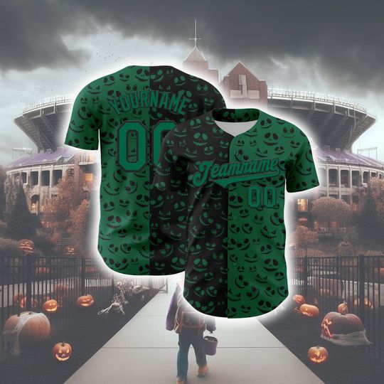 Discover Halloween Horror Baseball Jersey Custom 3D Casual Top