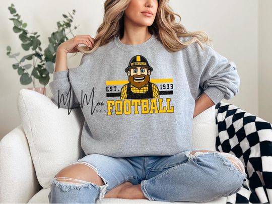 Discover Pittsburgh Football Mascot Sweatshirt, Gameday Fan Gear Sweatshirt