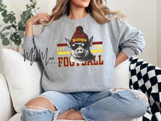 Discover Washington Football Mascot Sweatshirt, Gameday Fan Gear Sweatshirt
