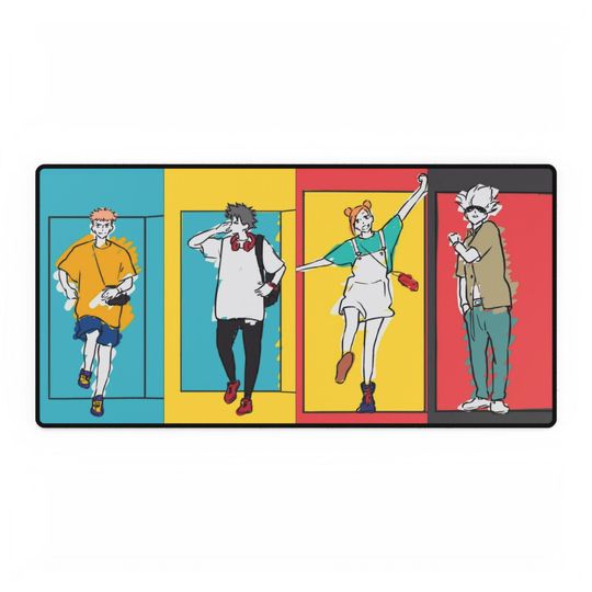 Discover Jujutsu Satoru Mousepad - Non-Slip Anime Gaming Desk Mat