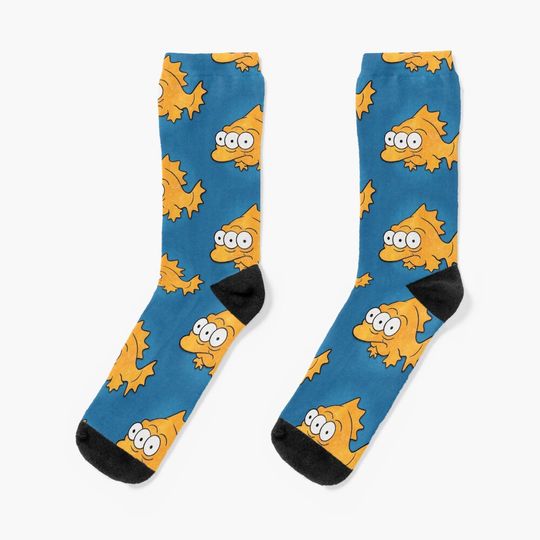 Discover Blinky  Socks, Simpson Funny, Gift for Fan