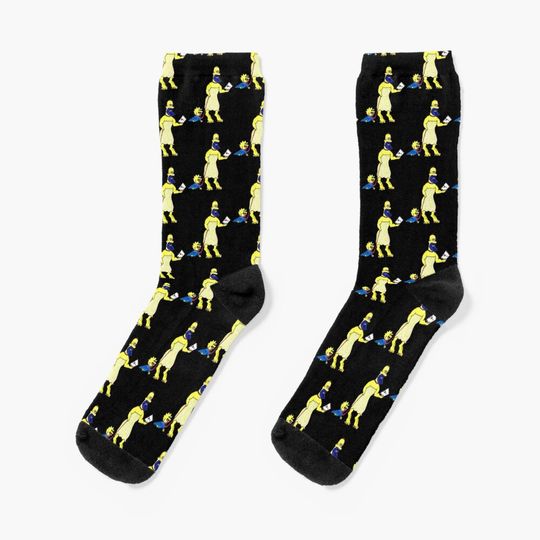 Discover simps son Socks, Simpson Funny, Gift for Fan