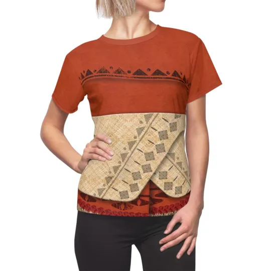 Discover Moana Gramma Tala 3D Printed Cosplay Halloween T-Shirt