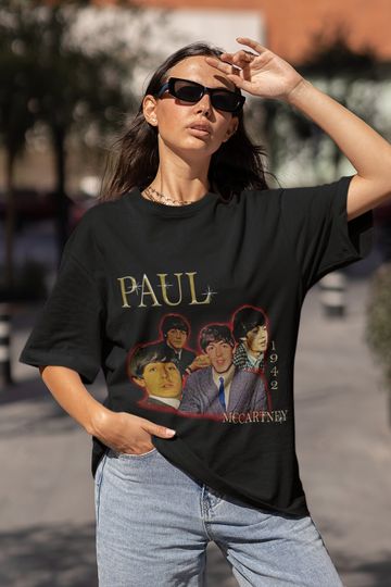 Discover P mccartney, P mccartney vintage tee, Paul T-shirt, paul maccartney retro tee