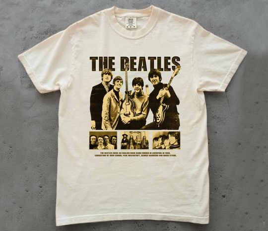 Vintage THE BEATLES Shirt, Beatles Shirt, The Beatles Fan Shirt, Retro Shirt
