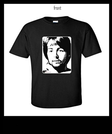 P mccartney Adult Black Crew Tshirt - Liverpool Classic Rock Music Legend, Gift for Fan