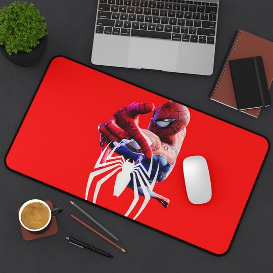 Discover Spider-Man Desk Mat, Gaming Mouse Pad, Office Decor, Superhero Desk Accessories, Unique Gift for Kids, Home Office Essentials