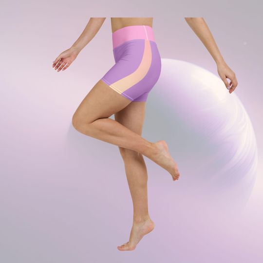 Padme Amidala Lake Dress Yoga Shorts Women's Activewear Star Wars Cosplay Run Disney