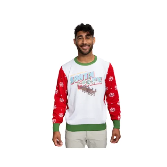 Adult Men's South Park Ugly Christmas Sweater 3D Sweater for Cosplay