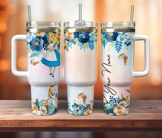 Discover Custom Princess Characters 40oz Tumbler Wrap, Cartoon 2 pieces 40oz Wrap