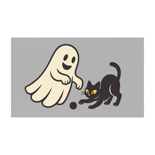 Discover Ghostly Car Magnets - Halloween Decor for Your Vehicle, Fun Auto Stickers, Spooky Gifts, Car Accessories, Cat Lover Gear