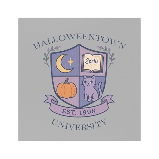 Discover Halloweentown Car Magnet | Cat + Pumpkin Design, Cute Auto Decor for Fall, Halloween Gifts, Disney Halloweentown University, Disney, spooky