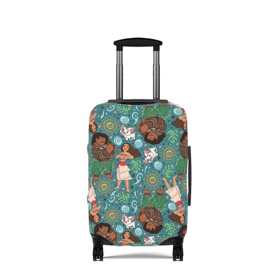 Discover Luggage Cover with Tropical Adventure Design, Travel Accessory for Kids & Adults, Great for Vacations, Gift for Travelers, Ideal for [...]